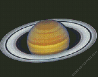 Aesthetic Saturn diamond painting