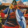 Aesthetic Viking Warrior Man diamond painting