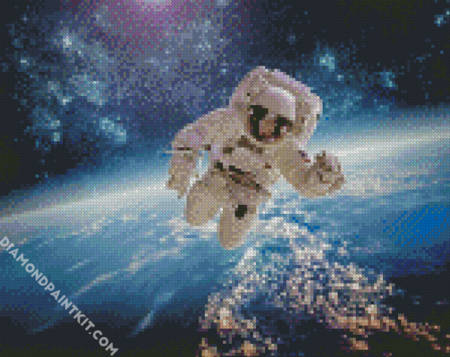 Astronaut Man diamond painting