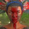 Tribal Aztec Woman diamond painting