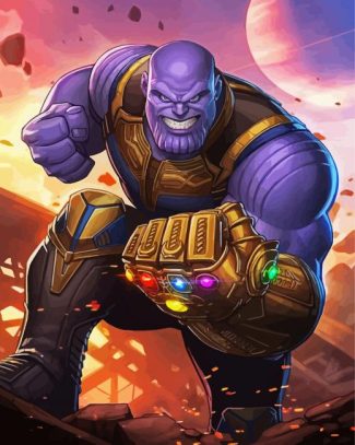 Big Guy Thanos diamond painting