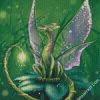 Fantasy Fairytail Dragon diamond painting