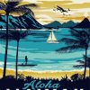 Hawaii Aloha Poster diamond painting