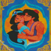 Jasmine And Aladdin diamond painting