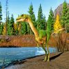 Jurassic World Dinosaur diamond painting