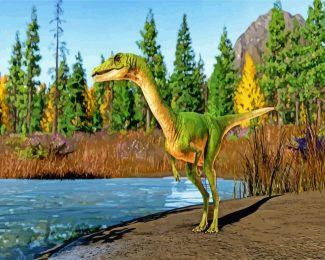 Jurassic World Dinosaur diamond painting