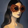 Lady With Weird Glasses diamond painting
