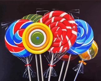 Lollipops Candies diamond painting