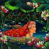 Lotus Mermaid diamond painting