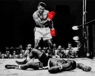 Muhammad Ali diamond painting
