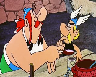 Obelix And Asterix diamond painting