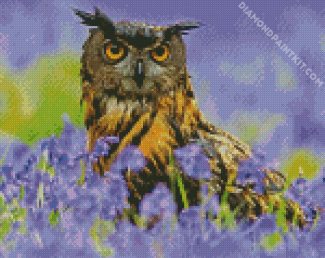 Owl Bird diamond painting
