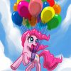 Pinkie Pie With Balloons diamond painting