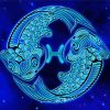 Pisces Sign diamond painting