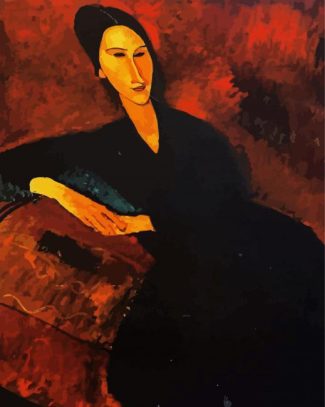 Portrait Of Anna Zborowska Modigliani diamond painting