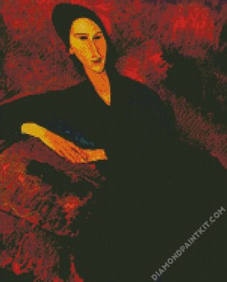 Portrait Of Anna Zborowska Modigliani diamond painting
