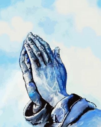 Praying Hands Diamond painting