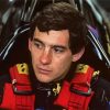 Racing Driver Ayrton Senna diamond painting