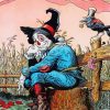 Scarecrow Wizard Of Oz diamond painting