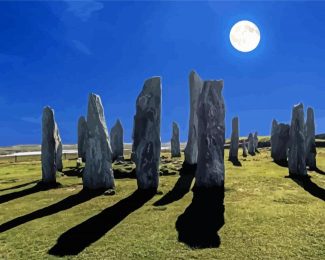 Standing Stones Callanish Scotland diamond painting