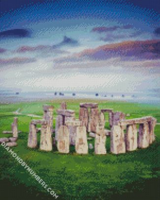 Stonehenge England Landmark Diamond painting