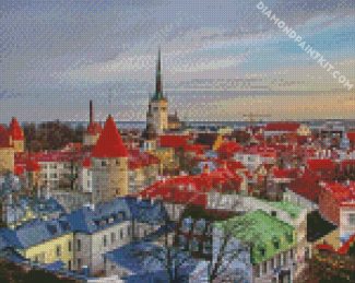 Tallinn Patkuli Viewing Platform diamond painting