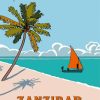 Tanzania Zanzibar Poster diamond painting