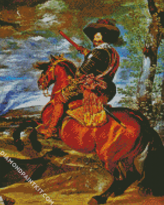 The Count Duke Of Olivares Velazquez diamond painting