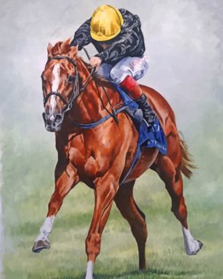 The Horse Race Diamond painting