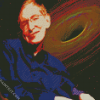 The Legend Stephen Hawking diamond painting