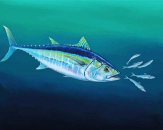 Tuna Fish diamond painting