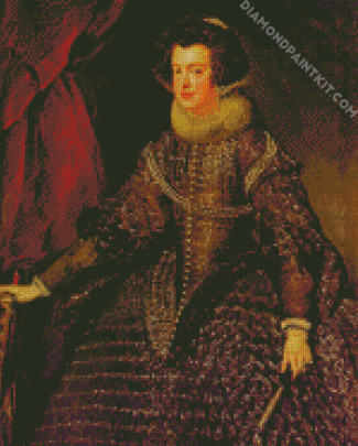 Velazquez Queen Isabella diamond painting