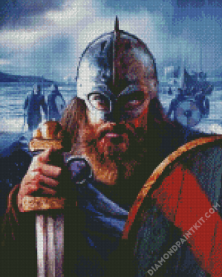 Warriors Viking diamond painting