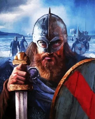Warriors Viking diamond painting