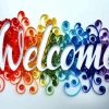 Welcome Colorful Quote diamond painting