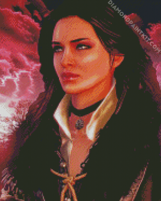 Wicther Yennefer diamond painting