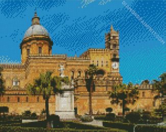 Palermo Cathedral diamond painting