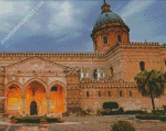 Palermo Cathedral Italy diamond painting