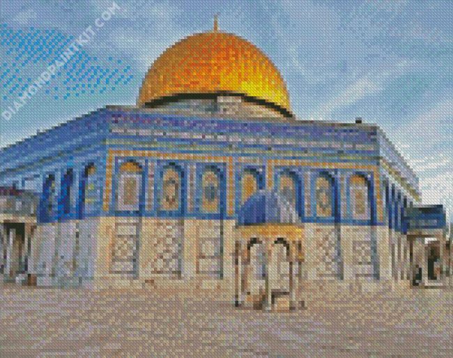Al Aqsa Dome Of The Rock diamond painting