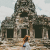 Angkor Wat Cambodia diamond painting
