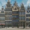 Antwerp Guild Houses diamond painting