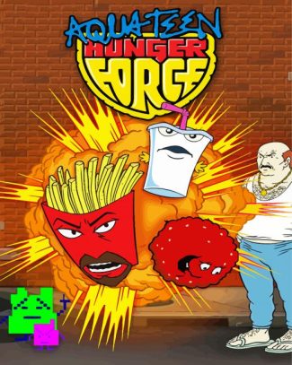 Aqua Teen Hunger Force Animation diamond painting