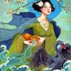Aquarius Chinese Woman diamond painting