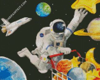 Astronaut Nasa diamond painting