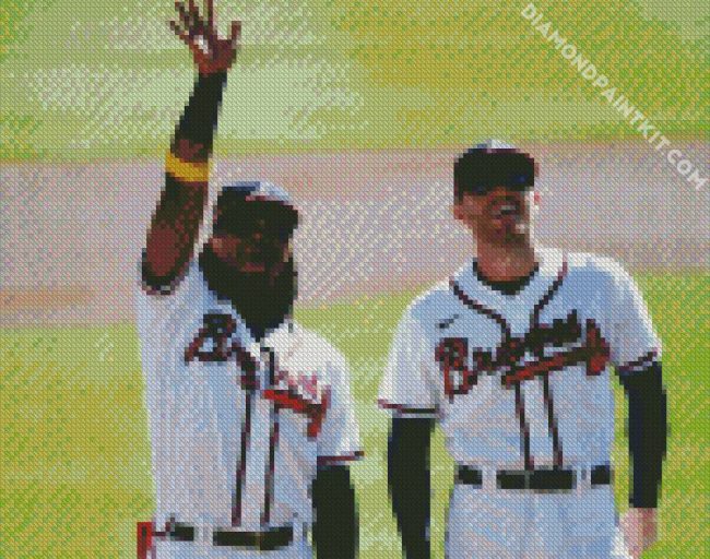 Atlanta Braves Baseballers diamond painting