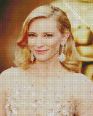 Australian Actress Cate Blanchett diamond painting