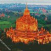 Bagan Myanmar Dhammayangyi Temple diamond painting