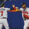 Baseball Players Atlanta Braves diamond painting