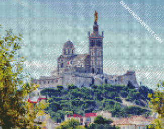 Basilique Notre Dame De La Garde Marseille diamond painting