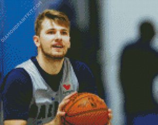 Basketball Player Luka Doncic diamond painting